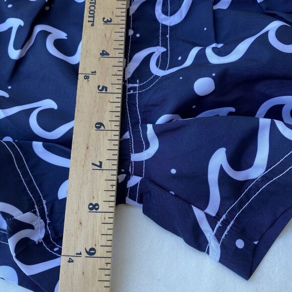 Wippette Bundle of 2 Drawstring Swim Trunks Shorts Boys Sizes 12M-18M Quick Dry - Picture 9 of 16